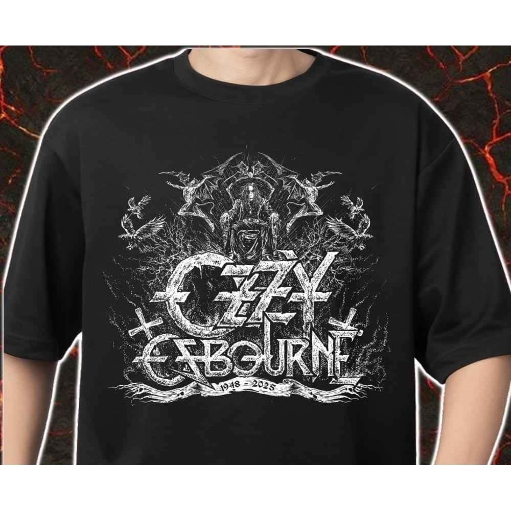 Ozzy Osbourne Tribute To Mr Crowley Tshirt
